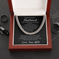 To My Amazing Husband | Cuban Link Necklace