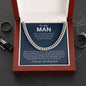 To My MAN | Husband | Lover | Soulmate | Fiancé | Valentine - Cuban Chain