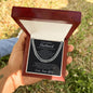 To My Amazing Husband | Cuban Link Necklace