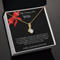 To My Smoking Hot Wife | Love You Always | Alluring Beauty Pendant with Ribbon