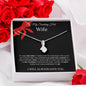 To My Smoking Hot Wife | Love You Always | Alluring Beauty Pendant with Ribbon
