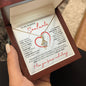To My Beautiful Soulmate - Alluring Beauty Necklace | "I Just Want to be Your Last Everything"