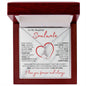 To My Beautiful Soulmate - Alluring Beauty Necklace | "I Just Want to be Your Last Everything"