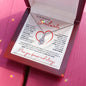To My Beautiful Soulmate - Alluring Beauty Necklace | "I Just Want to be Your Last Everything"