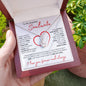 To My Beautiful Soulmate - Alluring Beauty Necklace | "I Just Want to be Your Last Everything"