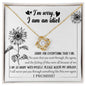 I'm Sorry | Feeling Of Blue | Love Knot Necklace