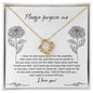 Please Forgive Me | No Real Explanation | Love Knot Necklace