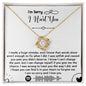 I'm Sorry I Hurt You | You Didn't Deserve | Love Knot Necklace