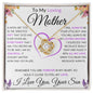 To My Loving Mother | Love Knot Necklace | Love Your Son (or Daughter) - The Sweetest Gift