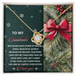 To My Soulmate | Beautiful World | Love Knot Necklace (Yellow & White Gold Variants)