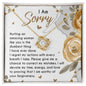 I'm Sorry | Amazing Woman | Love Knot Necklace