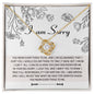 I Am Sorry | Your Big Heart | Love Knot Necklace