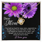 Mom | Held My Hand | Love Knot Necklace