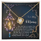 Mom | Love Is A Mystery | Love Knot Necklace