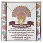 Thankful For You | Being There For Me | Love Knot Necklace (Yellow & White Gold Variants)