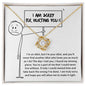 I Am Sorry For Hurting You | Missing Piece | Love Knot Necklace