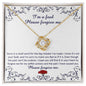 Sorry | I'm A Fool | Love Knot Necklace