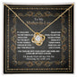 Mother-In-Law | Through My Eyes | Love Knot Necklace