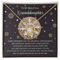 To My Beautiful Granddaughter | As You Are | Love Knot Necklace (Yellow & White Gold Variants)