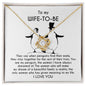 Wife-To-Be | My Penguin | Love Knot Necklace