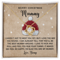 To My Mummy | Rub Your Tummy | Love Knot Necklace (Yellow & White Gold Variants)
