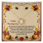 Happy Thanksgiving | I Cannot Put Into Words | Love Knot Necklace (Yellow & White Gold Variants)