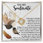 To My Soulmate | You've Given Me Feelings | Love Knot Necklace