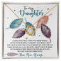 To My Daughter | I Pray You Know | Love Knot Necklace
