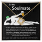To My Soulmate | Love Knot Necklace | I A-ore you | Adult Version!