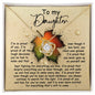 To My Daughter | You Stood Your Ground | Love Knot Necklace