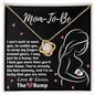 Mama To Be | The Best Mommy | Love Knot Necklace