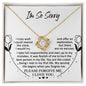 I'm So Sorry | My First Life | Love Knot Necklace