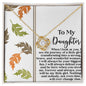 To My Daughter | Biggest Fan | Love Knot Necklace