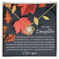 To My Daughter | To Be Different | Love Knot Necklace