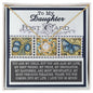 To My Daughter | Precious Treasure | Love Knot Necklace