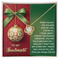 To My Soulmate | In My Sky | Love Knot Necklace (Yellow & White Gold Variants)