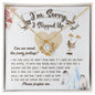 I'm Sorry | Precious Soul | Love Knot Necklace