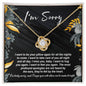 I'm Sorry | I Want To Be Your Pillow | Love Knot Necklace