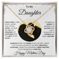 To My Daughter | Happy Mother's Day | Love Knot Necklace