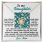 To My Daughter | I May Stumble And Fall | Love Knot Necklace