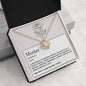 Mom | Superhero | Love Knot Necklace