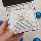 Mama To Be | You Chose Me | Love Knot Necklace