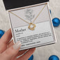 Mom | Superhero | Love Knot Necklace