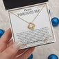 Please Forgive Me | Profound And True | Love Knot Necklace