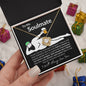 To My Soulmate | Love Knot Necklace | From Your Smokin' Hot Best Friend!
