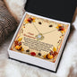 Happy Thanksgiving | I Cannot Put Into Words | Love Knot Necklace (Yellow & White Gold Variants)