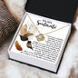 To My Soulmate | You've Given Me Feelings | Love Knot Necklace