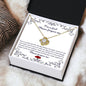 Sorry | I'm A Fool | Love Knot Necklace