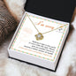 I'm Sorry | Please Give Me Another Chance | Love Knot Necklace