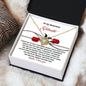 To My Soulmate | Every Morning | Love Knot Necklace
